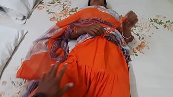 Desi aunty in sexy dress gets fucked hard